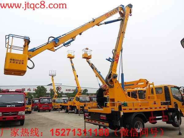 江淮12米藍(lán)牌升降車,JDF5040JGK12HFC5型高空作業(yè)車,小型升降車
