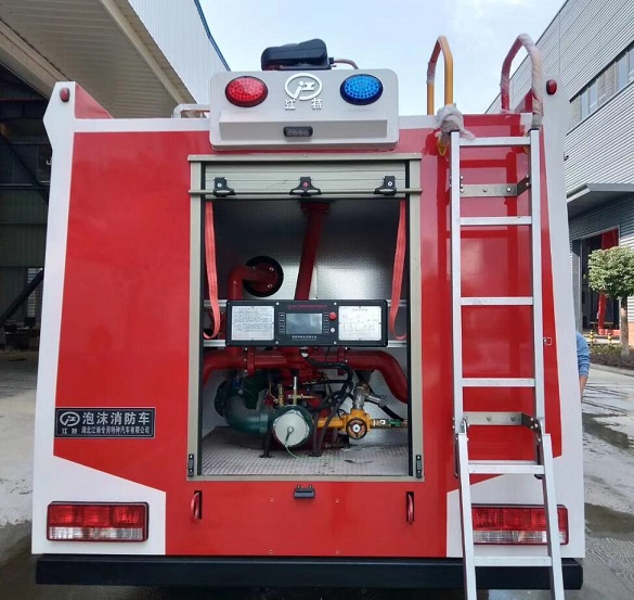 慶鈴五十鈴雙排座消防車(chē)價(jià)格廠家直銷(xiāo)